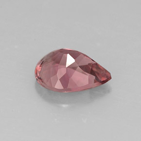 Tourmaline rose naturelle en forme de poire, 1,03 ct, VVS-VS