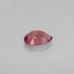 Tourmaline rose naturelle en forme de poire, 0,64 ct, VVS-VS