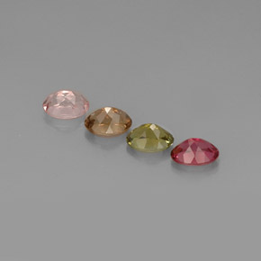 Achetez naturel ct multicolore tourmaline gems, coupe ovale, en provenance nigeria chez gemselect. en stock, livraison internationale!