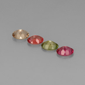 Achetez naturel ct multicolore tourmaline gems, coupe ovale, en provenance nigeria chez gemselect. en stock, livraison internationale!