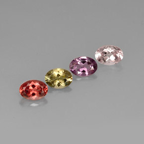 Achetez naturel ct multicolore tourmaline gems, coupe ovale, en provenance nigeria chez gemselect. en stock, livraison internationale!