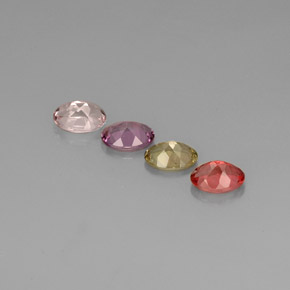 Achetez naturel ct multicolore tourmaline gems, coupe ovale, en provenance nigeria chez gemselect. en stock, livraison internationale!