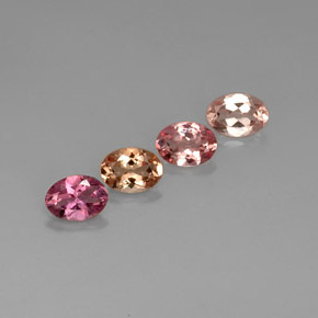 Achetez naturel ct multicolore tourmaline gems, coupe ovale, en provenance nigeria chez gemselect. en stock, livraison internationale!