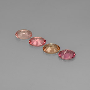Achetez naturel ct multicolore tourmaline gems, coupe ovale, en provenance nigeria chez gemselect. en stock, livraison internationale!