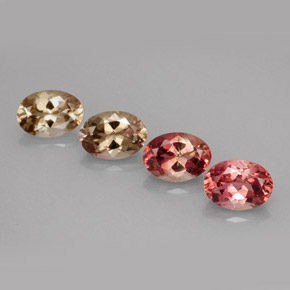 Achetez naturel ct multicolore tourmaline gems, coupe ovale, en provenance nigeria chez gemselect. en stock, livraison internationale!
