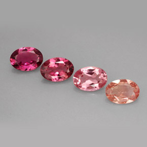 Achetez naturel ct multicolore tourmaline gems, coupe ovale, en provenance nigeria chez gemselect. en stock, livraison internationale!