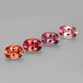 Achetez naturel ct multicolore tourmaline gems, coupe ovale, en provenance nigeria chez gemselect. en stock, livraison internationale!