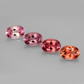 Achetez naturel ct multicolore tourmaline gems, coupe ovale, en provenance nigeria chez gemselect. en stock, livraison internationale!