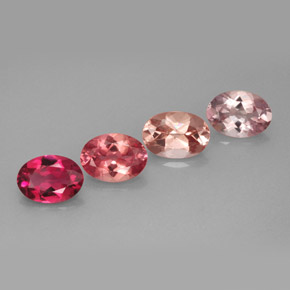 Achetez naturel ct multicolore tourmaline gems, coupe ovale, en provenance nigeria chez gemselect. en stock, livraison internationale!