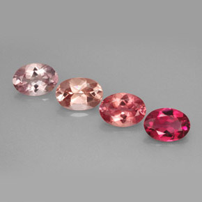 Achetez naturel ct multicolore tourmaline gems, coupe ovale, en provenance nigeria chez gemselect. en stock, livraison internationale!