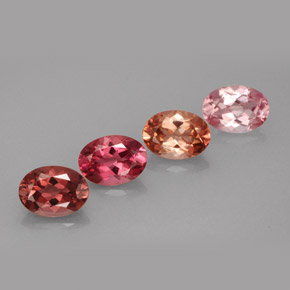 Achetez naturel ct multicolore tourmaline gems, coupe ovale, en provenance nigeria chez gemselect. en stock, livraison internationale!