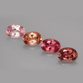 Achetez naturel ct multicolore tourmaline gems, coupe ovale, en provenance nigeria chez gemselect. en stock, livraison internationale!
