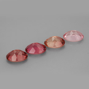 Achetez naturel ct multicolore tourmaline gems, coupe ovale, en provenance nigeria chez gemselect. en stock, livraison internationale!