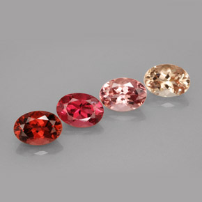 Achetez naturel ct multicolore tourmaline gems, coupe ovale, en provenance nigeria chez gemselect. en stock, livraison internationale!