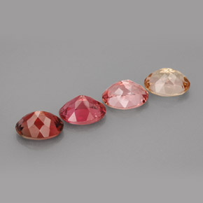 Achetez naturel ct multicolore tourmaline gems, coupe ovale, en provenance nigeria chez gemselect. en stock, livraison internationale!
