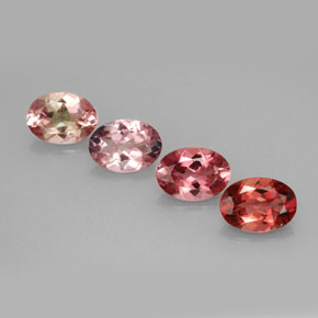 Achetez naturel ct multicolore tourmaline gems, coupe ovale, en provenance nigeria chez gemselect. en stock, livraison internationale!