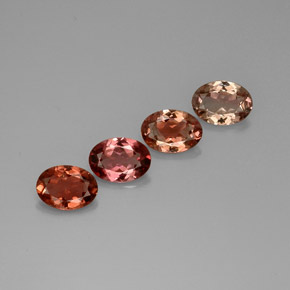 Achetez naturel ct multicolore tourmaline gems, coupe ovale, en provenance nigeria chez gemselect. en stock, livraison internationale!