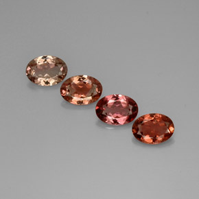 Achetez naturel ct multicolore tourmaline gems, coupe ovale, en provenance nigeria chez gemselect. en stock, livraison internationale!