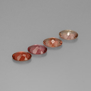Achetez naturel ct multicolore tourmaline gems, coupe ovale, en provenance nigeria chez gemselect. en stock, livraison internationale!
