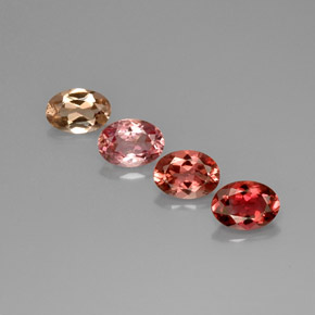 Achetez naturel ct multicolore tourmaline gems, coupe ovale, en provenance nigeria chez gemselect. en stock, livraison internationale!