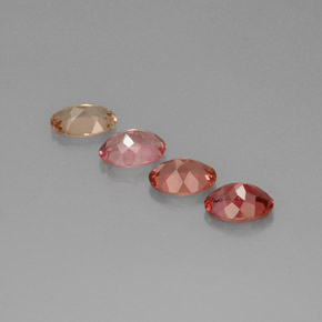 Achetez naturel ct multicolore tourmaline gems, coupe ovale, en provenance nigeria chez gemselect. en stock, livraison internationale!