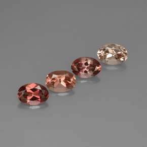 Achetez naturel ct multicolore tourmaline gems, coupe ovale, en provenance nigeria chez gemselect. en stock, livraison internationale!