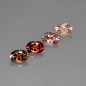 Achetez naturel ct multicolore tourmaline gems, coupe ovale, en provenance nigeria chez gemselect. en stock, livraison internationale!