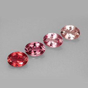 Achetez naturel ct multicolore tourmaline gems, coupe ovale, en provenance nigeria chez gemselect. en stock, livraison internationale!