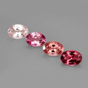 Achetez naturel ct multicolore tourmaline gems, coupe ovale, en provenance nigeria chez gemselect. en stock, livraison internationale!