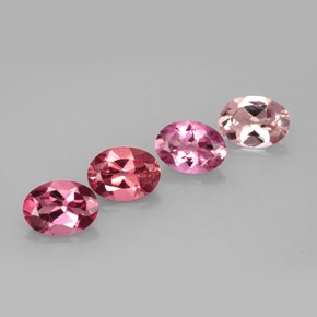 Achetez naturel ct multicolore tourmaline gems, coupe ovale, en provenance nigeria chez gemselect. en stock, livraison internationale!