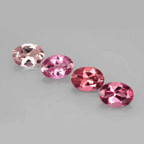 Achetez naturel ct multicolore tourmaline gems, coupe ovale, en provenance nigeria chez gemselect. en stock, livraison internationale!