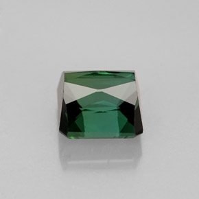 Tourmaline vert naturelle taille émeraude, 2,23 ct, VVS-VS
