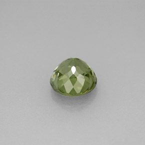 Tourmaline vert naturelle coupe roude, 1,47 ct, VVS