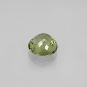 Tourmaline vert naturelle coupe roude, 0,74 ct, VVS-VS