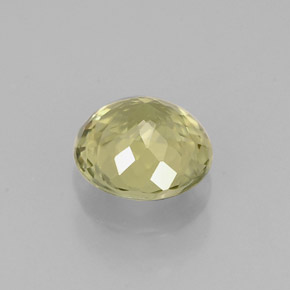Tourmaline vert naturelle coupe roude, 0,74 ct, VVS