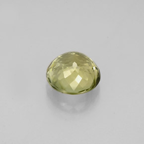 Tourmaline vert naturelle coupe roude, 1,10 ct, VVS
