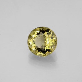 Tourmaline or naturelle coupe roude, 0,99 ct, VVS