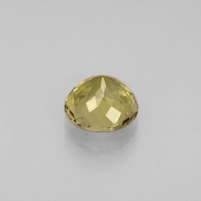 Tourmaline or naturelle coupe roude, 0,99 ct, VVS