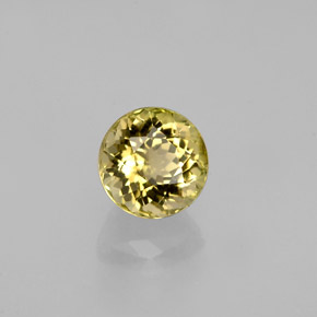 Tourmaline or naturelle coupe roude, 0,82 ct, VVS