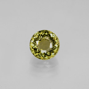 Tourmaline or naturelle coupe roude, 0,77 ct, VVS