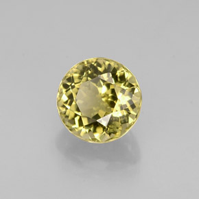 Tourmaline or naturelle coupe roude, 0,98 ct, VVS-VS