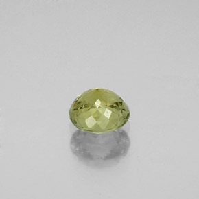 Tourmaline vert naturelle coupe roude, 0,58 ct, VS