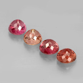 Achetez naturel ct multicolore tourmaline gems, coupe roude, en provenance mozambique chez gemselect. en stock, livraison internationale!