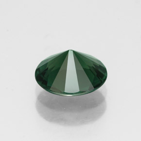 Tourmaline vert naturelle coupe ovale, 1,27 ct, VVS-VS