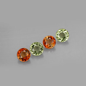 Achetez naturel ct multicolore tourmaline gems, coupe roude, en provenance mozambique chez gemselect. en stock, livraison internationale!