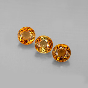 Achetez naturel ct orange tourmaline gems, coupe roude, en provenance mozambique chez gemselect. en stock, livraison internationale!