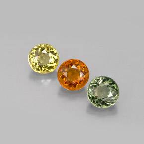 Achetez naturel ct multicolore tourmaline gems, coupe roude, en provenance mozambique chez gemselect. en stock, livraison internationale!