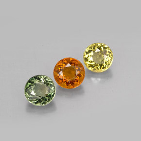 Achetez naturel ct multicolore tourmaline gems, coupe roude, en provenance mozambique chez gemselect. en stock, livraison internationale!