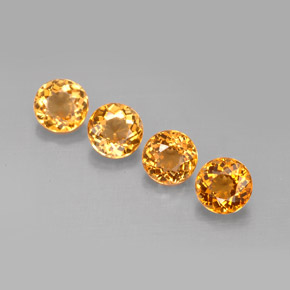 Achetez naturel ct orange tourmaline gems, coupe roude, en provenance mozambique chez gemselect. en stock, livraison internationale!
