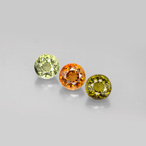 Achetez naturel ct multicolore tourmaline gems, coupe roude, en provenance mozambique chez gemselect. en stock, livraison internationale!